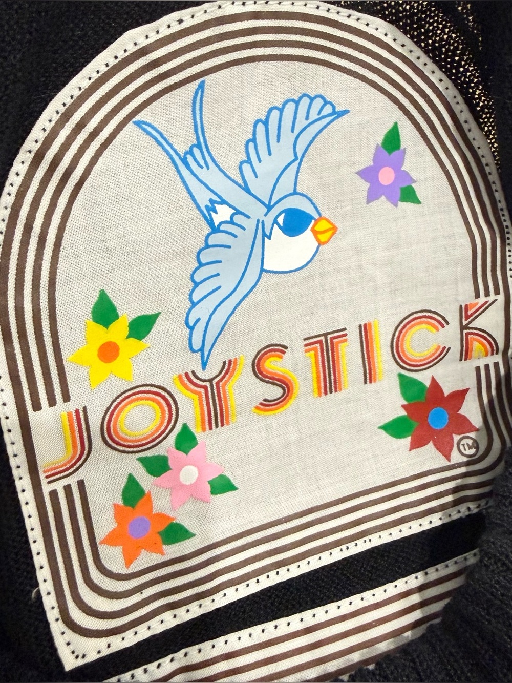 Rare vtg JOYSTICK by Johnny Was y2k black sequin sugar skull silk blend sweater - Picture 7 of 10